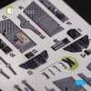 KELIK K72162 L-29 Delfin - interior 3D decals for AMK kit 1/72